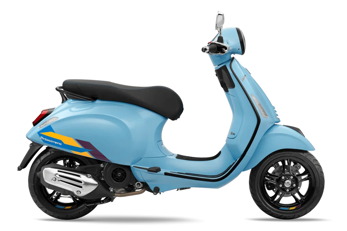 VESPA PRIMAVERA 150 (GREY/BLUE/CREAM)