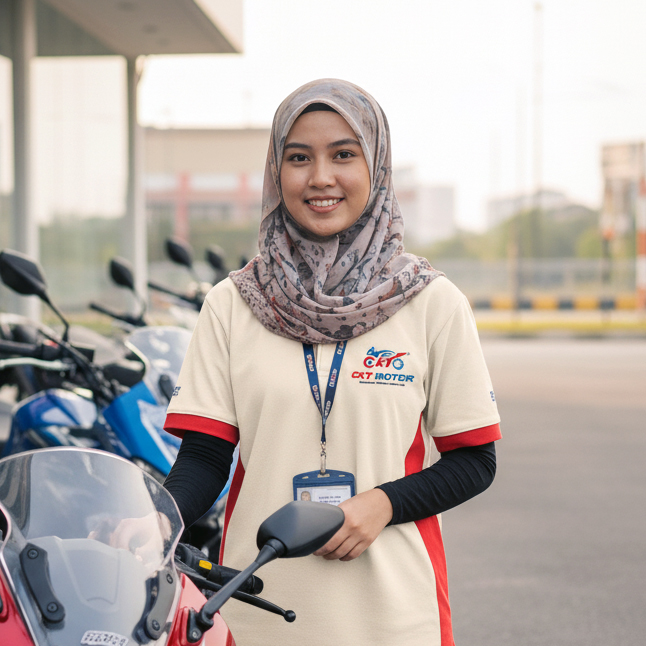 Mira, ejen khidmat pelanggan CKT Motor
